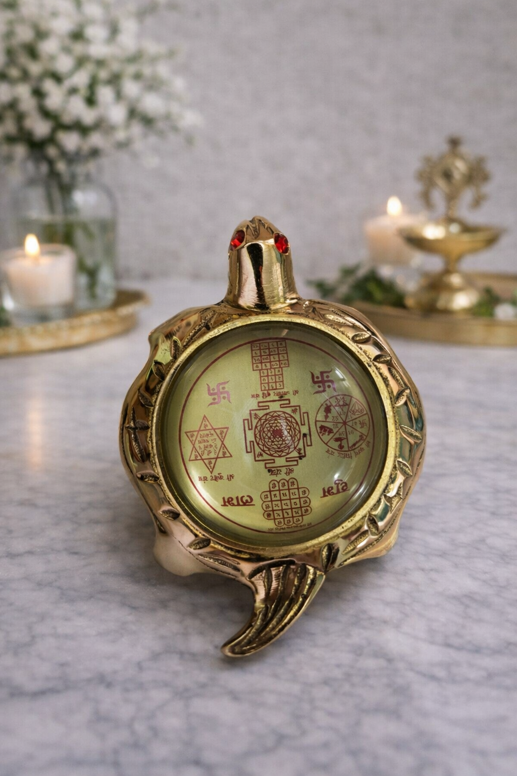 Shree Vyapar Vriddhi Yantra (Small) - Blessed Sacred Geometry for Prosperity & Success