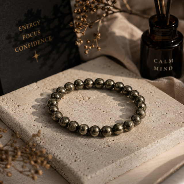 Golden Pyrite Bracelet Benefits: Meaning, Uses, Zodiac Signs & How To Wear It