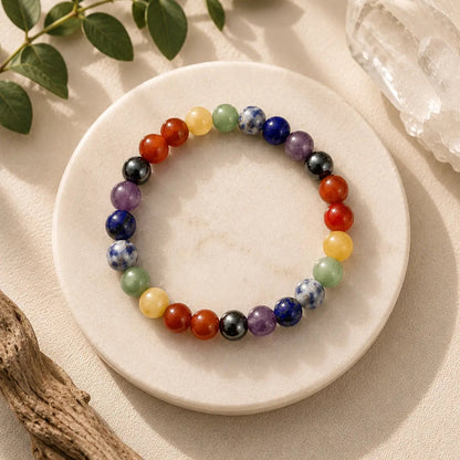 yuvakart certified 7 chakra bracelet